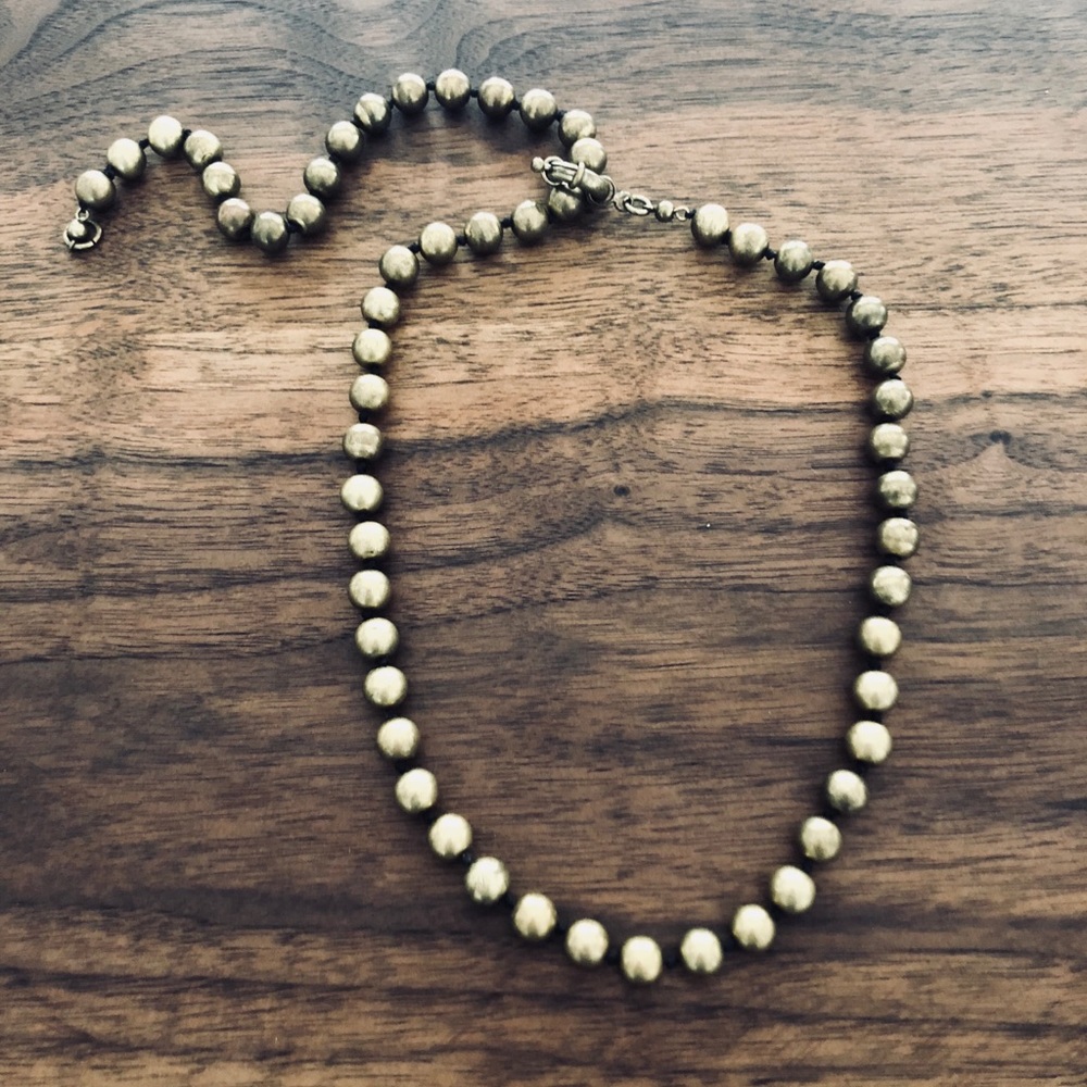 J.crew Large beaded necklace